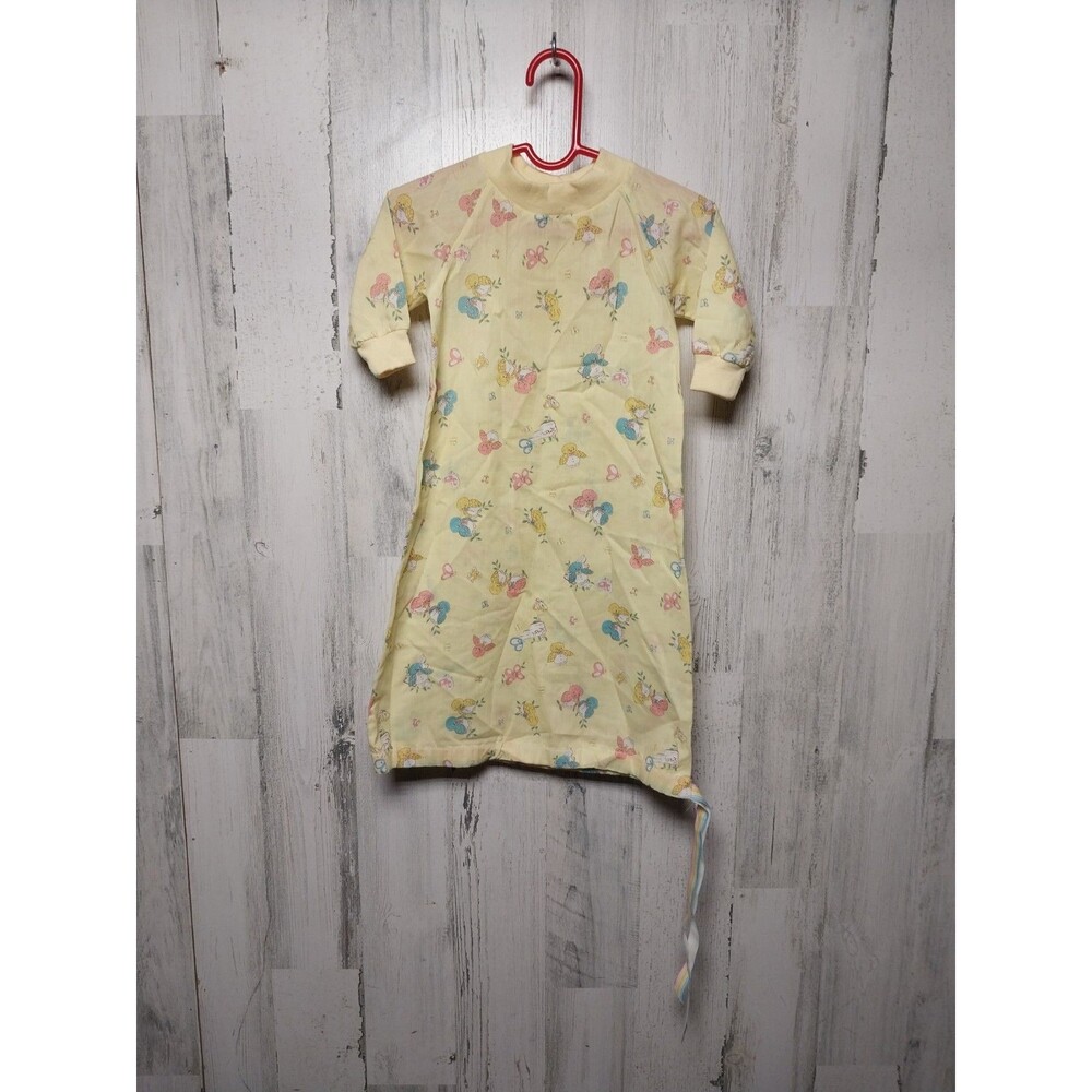 Vintage Sleepsack Yellow Owl Print Size 1 NB